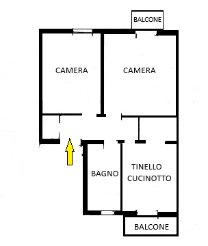 Vendita - Appartamento - Centro - Casalecchio di Reno - € 200.000