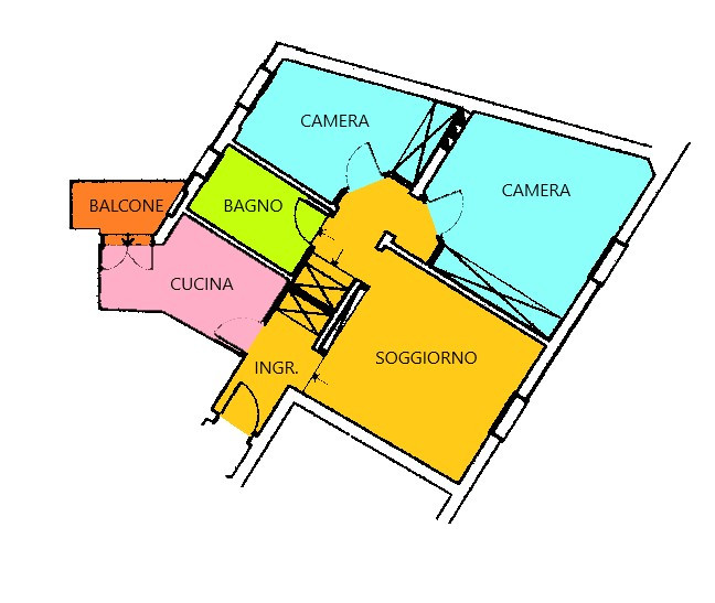 Affitto - Appartamento - Santo Stefano - Bologna - € 1.190