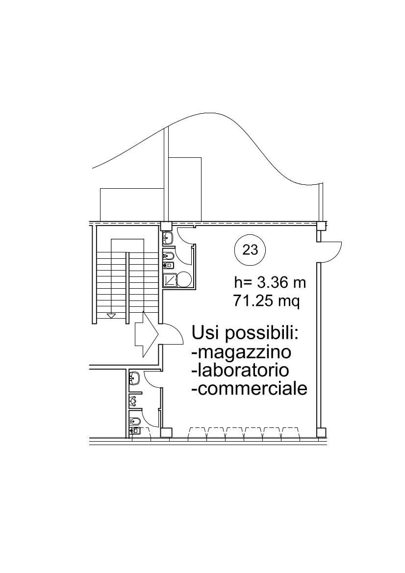 Vendita - Laboratorio - Castel San Pietro - Castel San Pietro - € 39.000